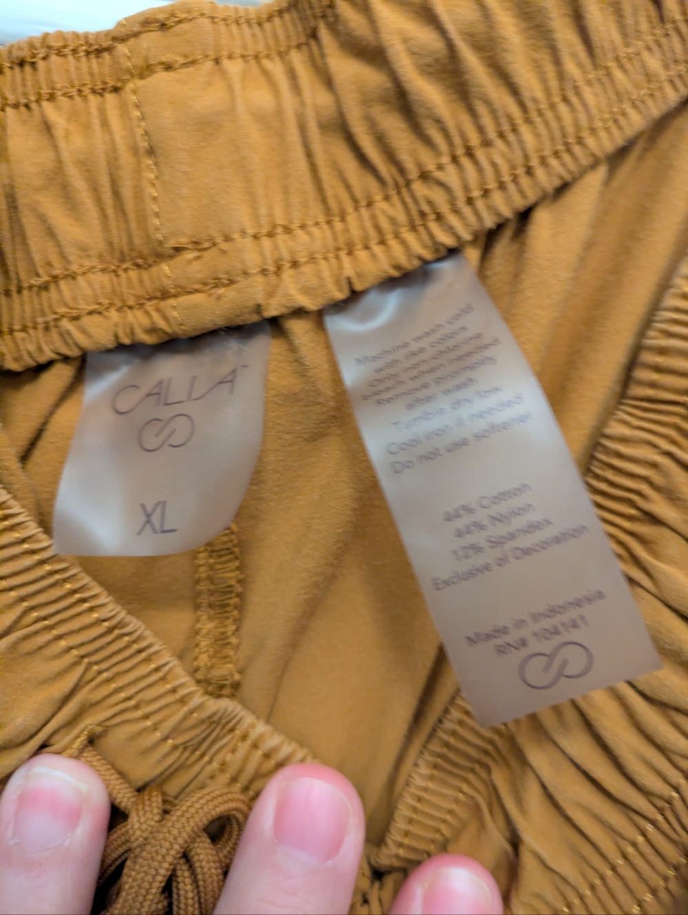 Calia Gold Jogger- XL - Picture 3 of 3